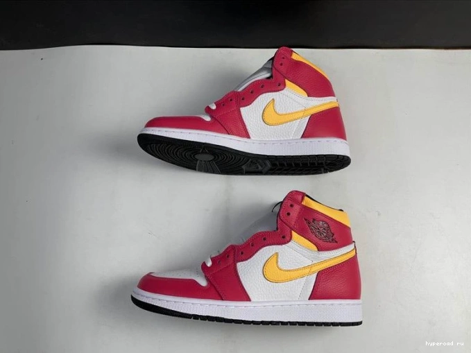 Air High OGLight 1 Red Jordan Fusion 555088-603 0903